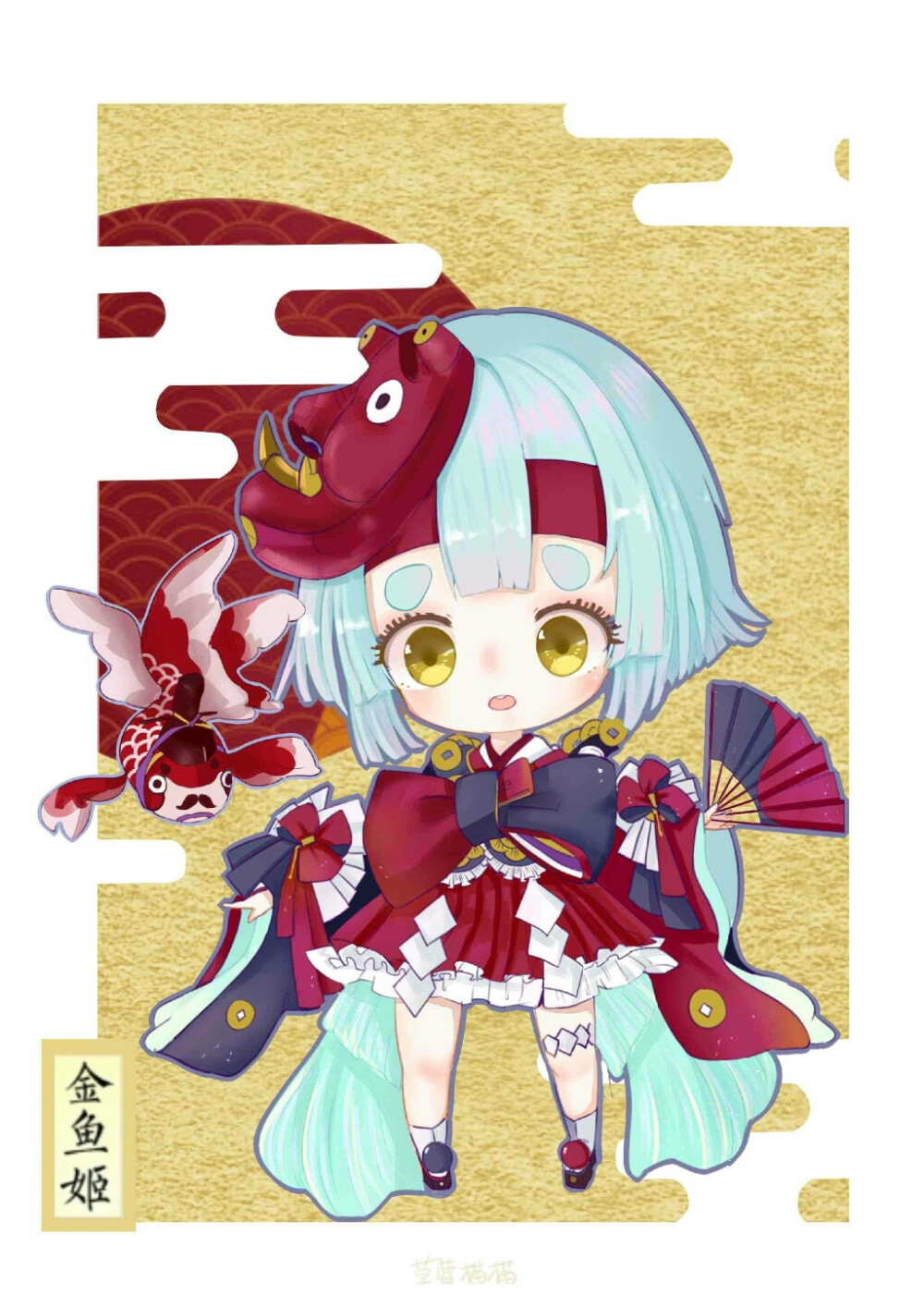 阴阳师金鱼姬_阴阳师金鱼姬现世_阴阳姬金鱼师百度百科