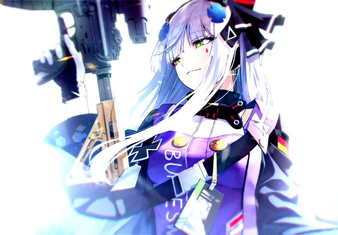 少女前线hk416_前线少女416_前线少女2