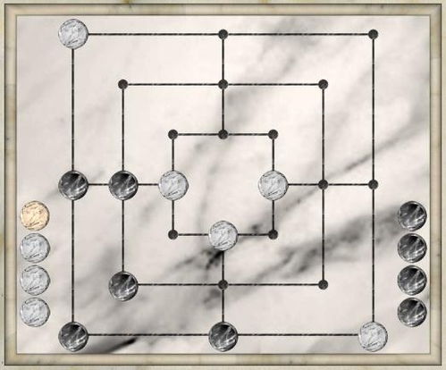 成三棋游戏,古老智慧游戏的策略与魅力(图2) 成三棋游戏,古老智慧游戏的策略与魅力(图2)