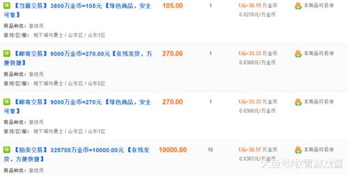 游戏币出货,安全高效交易指南(图1)