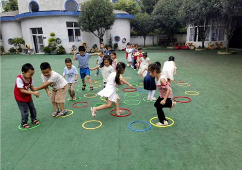 小班呼啦圈游戏,趣味锻炼与团队协作的乐园(图2) 小班呼啦圈游戏,趣味锻炼与团队协作的乐园(图2)