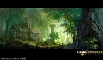 游戏场景作品,游戏场景艺术创作分享(图3) 游戏场景作品,游戏场景艺术创作分享(图3)