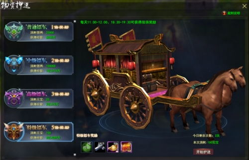 押镖游戏,探索武侠世界中的冒险与策略(图1) 押镖游戏,探索武侠世界中的冒险与策略(图1)