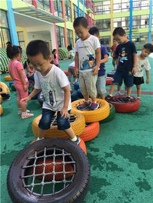 户外轮胎游戏,幼儿户外游戏的无限创意与乐趣(图2) 户外轮胎游戏,幼儿户外游戏的无限创意与乐趣(图2)