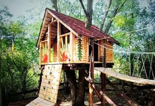森林游戏木屋,探索自然中的童话木屋之旅(图3) 森林游戏木屋,探索自然中的童话木屋之旅(图3)