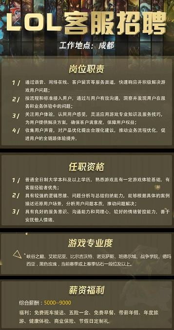 招聘游戏玩家,线上线下多岗位等你来挑战(图1)