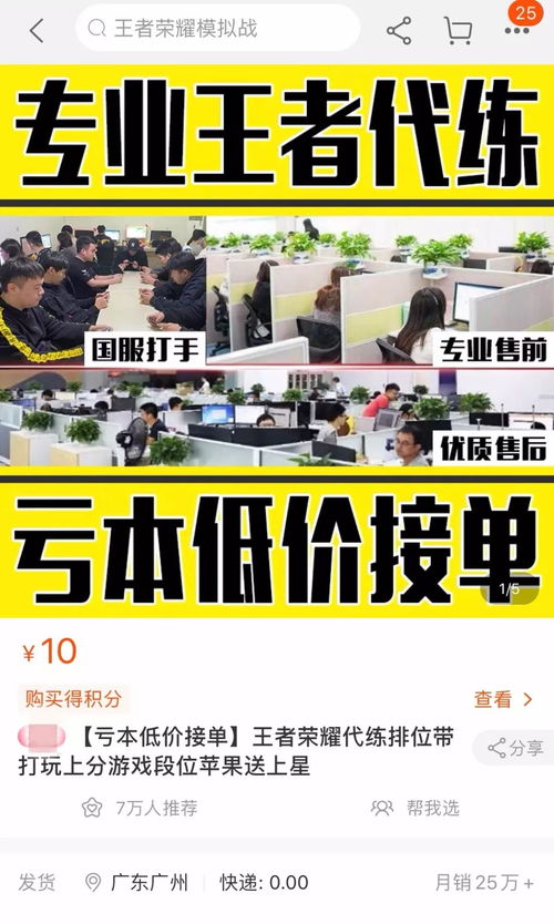 游戏代练价格,揭秘行业真相与玩家心声(图1) 游戏代练价格,揭秘行业真相与玩家心声(图1)
