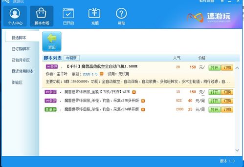 游戏脚本淘宝,揭秘虚拟世界的购物狂欢(图3)
