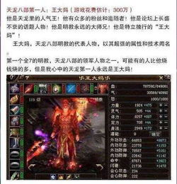 游戏土豪玩家排行,揭秘游戏界财富排行榜(图1)