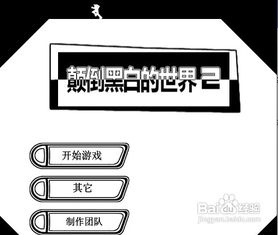 黑白颠倒游戏,一场颠覆视觉认知的奇幻之旅(图2) 黑白颠倒游戏,一场颠覆视觉认知的奇幻之旅(图2)