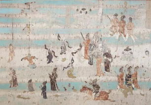 古代游戏壁画,揭秘古人的娱乐生活(图1) 古代游戏壁画,揭秘古人的娱乐生活(图1)