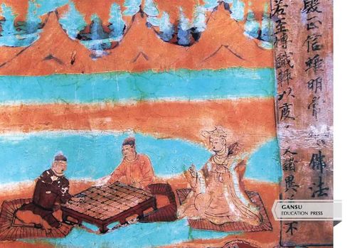 古代游戏壁画,揭秘古人的娱乐生活(图3) 古代游戏壁画,揭秘古人的娱乐生活(图3)