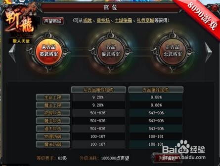 官位升级游戏,成就无上荣耀(图3) 官位升级游戏,成就无上荣耀(图3)