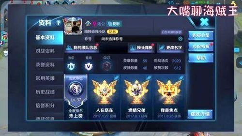 游戏账号好,探寻王者荣耀账号背后的传奇故事(图1) 游戏账号好,探寻王者荣耀账号背后的传奇故事(图1)