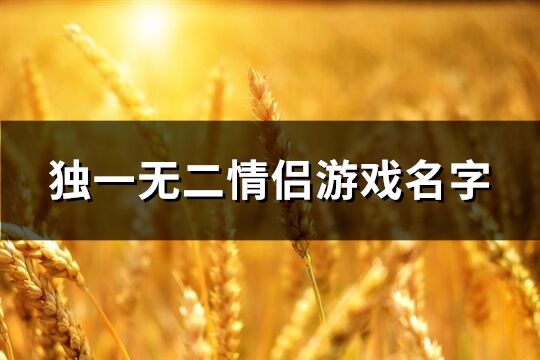 二字情侣游戏昵称,揭秘二字情侣昵称背后的浪漫故事(图1) 二字情侣游戏昵称,揭秘二字情侣昵称背后的浪漫故事(图1)