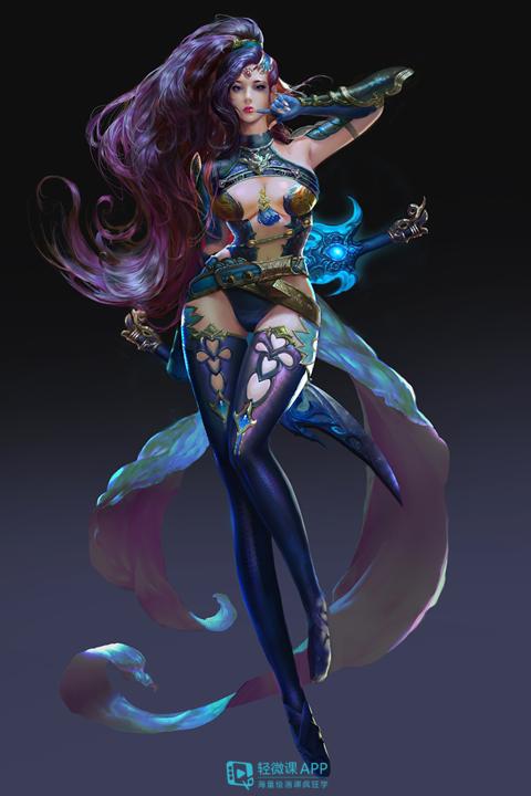 动画原画和游戏原画,艺术与技术的完美融合(图1) 动画原画和游戏原画,艺术与技术的完美融合(图1)
