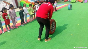 幼儿风火轮游戏,锻炼身心(图2)