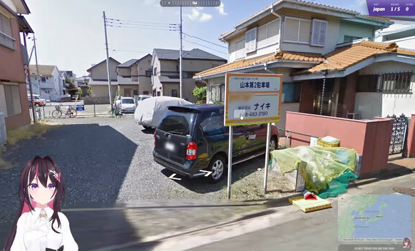 虚拟偶像AZKi特殊游戏天赋 速通超难地理游戏《GeoGuessr》