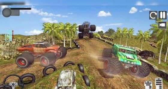 挑战越野赛道：怪物卡车游戏评测