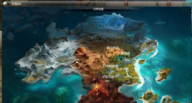 玩家可以随意的探索地图