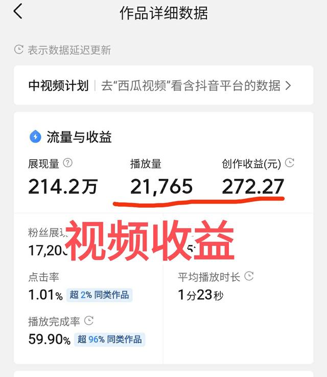 西瓜视频的收益会不会消失_西瓜视频发视频有收益吗_西瓜视频收益高不高