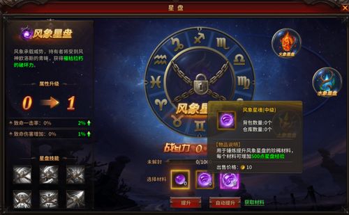 星盘游戏,探索傲剑遮天中的神秘任务与强大附魔套装(图3)