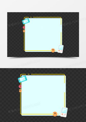 卡通游戏边框,穿梭时空的奇幻之旅(图2)