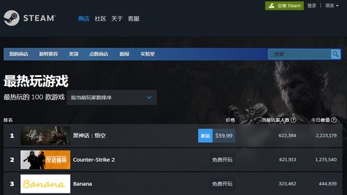 steam游戏不,Steam游戏盛宴概览(图1)