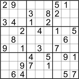 数独游戏图,九宫格数字谜题的解题技巧与策略(图1) 数独游戏图,九宫格数字谜题的解题技巧与策略(图1)