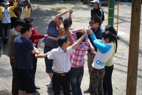 学校团队游戏,共创辉煌的团队游戏之旅”