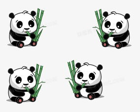 熊猫吃竹子游戏,体验自然和谐