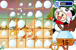 雪球小游戏(图1) 雪球小游戏(图1)