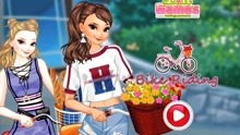 冰雪奇缘艾莎化妆游戏,打造冬日冰雪女王风采(图1)