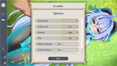 沉睡的刻晴触摸游戏破解版 