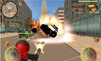 火柴人侠盗飞车游戏,街头传奇再续(图1)